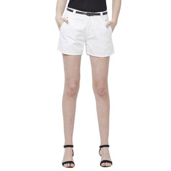 White printed viscose bottoms 1