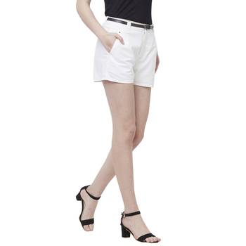White printed viscose bottoms 2