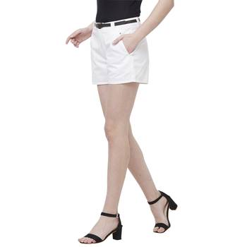 White printed viscose bottoms 3
