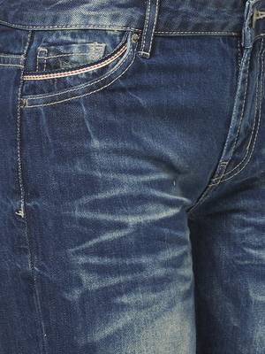 Blue printed viscose bottoms 5