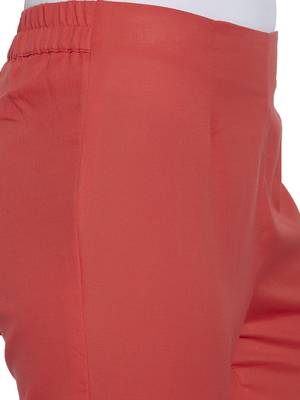Orange printed cotton bottoms 5