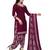 Purple Printed Crepe Salwar