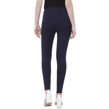 Blue printed rayon bottoms 4