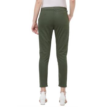 Green printed cotton bottoms 4