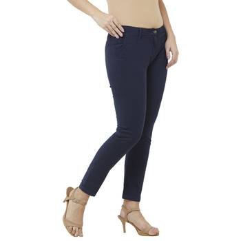 Blue printed cotton bottoms 2