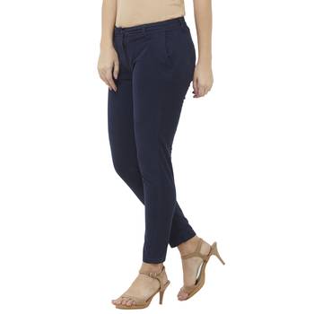 Blue printed cotton bottoms 3