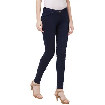 Blue printed cotton bottoms 2