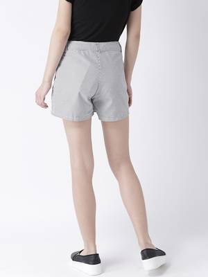 Grey printed polyester bottoms 2