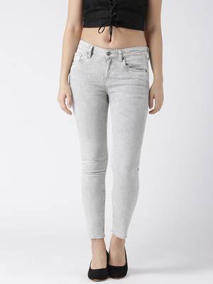 Grey printed cotton bottoms 1