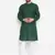 Green woven pure cotton men-kurtas