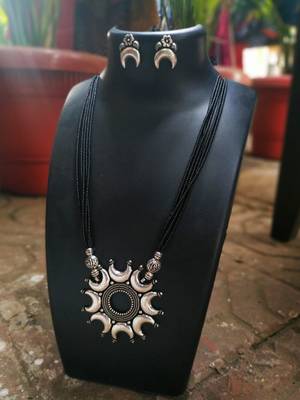 Silver mangalsutra 1