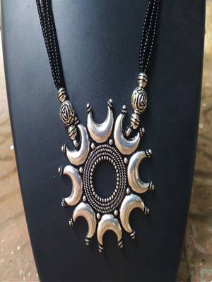 Silver mangalsutra 2