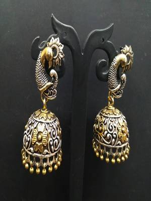 Silver earrings 1