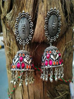 Silver earrings 1