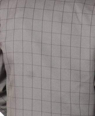 Grey plain polyester boys-suit 5