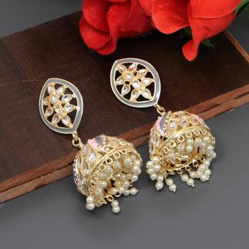 Grey Jhumkas 1