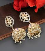 Grey Jhumkas