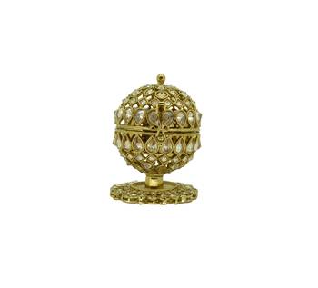 Gold cubic zirconia jewellery-box 2