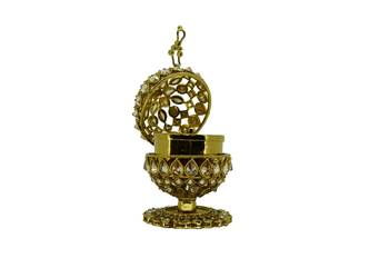 Gold cubic zirconia jewellery-box 3