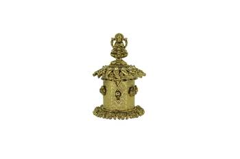 Gold cubic zirconia jewellery-box 1