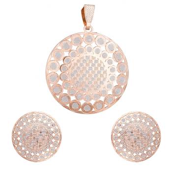 Pink emerald  necklace-sets 1