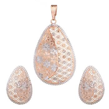 Pink diamond necklace-sets 1