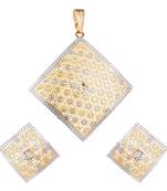 Gold diamond necklace-sets
