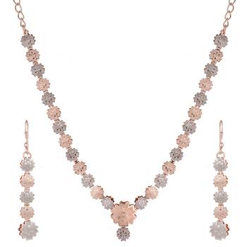 Pink emerald  necklace-sets 2