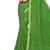 Green printed chiffon saree with blouse