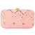 Anekaant Web Embroidered Sequines Faux Silk Clutch Pastel Pink & Gold
