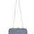 Anekaant Web Embroidered Sequines Faux Silk Clutch Grey & Gold
