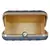 Anekaant Web Embroidered Sequines Faux Silk Clutch Grey & Gold