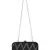Anekaant Web Textured Sequines Faux Silk Clutch Black & Gold