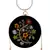 Anekaant Gala Embroidered Velvet Round Clutch Black & Multi