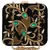 Anekaant Vista Embellished Velvet Box Clutch Black & Multi