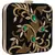 Anekaant Vista Embellished Velvet Box Clutch Black & Multi