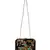 Anekaant Vista Embellished Velvet Box Clutch Black & Multi