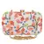 Anekaant Adorn Embroidered Faux Silk Clutch White & Multi