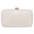 Anekaant Adorn Embroidered Faux Silk Clutch White & Multi