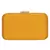 Anekaant Adorn Embellished Faux Silk Clutch Yellow & Pearl Gold