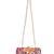 Anekaant Adorn Embroidered Faux Silk Clutch White & Multi