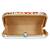 Anekaant Adorn Embroidered Faux Silk Clutch White & Multi