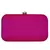 Anekaant Adorn Embellished Faux Silk Clutch Magenta Pink & Gold