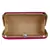 Anekaant Adorn Embellished Faux Silk Clutch Magenta Pink & Gold