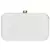 Anekaant Adorn Embroidered Faux Silk Clutch White & Multi