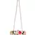 Anekaant Adorn Embroidered Faux Silk Clutch White & Multi