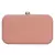 Anekaant Adorn Embroidered Velvet Clutch Peach & Multi