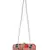 Anekaant Adorn Embroidered Velvet Clutch Peach & Multi