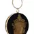 Anekaant Amman Embellished Velvet Round Clutch Black