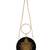Anekaant Amman Embellished Velvet Round Clutch Black